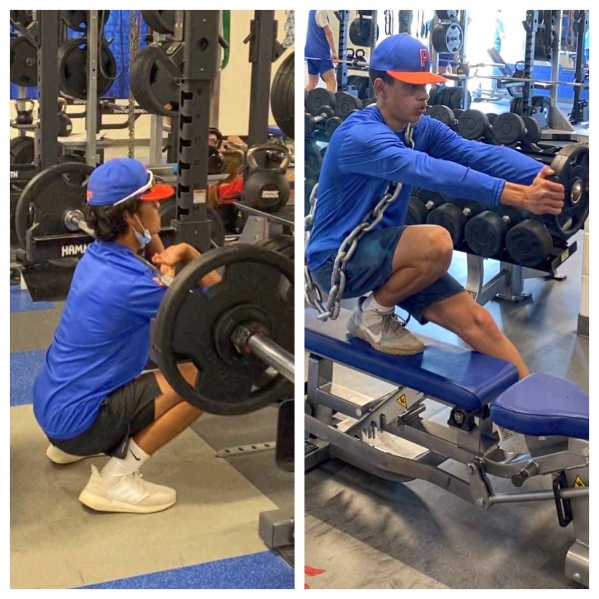 JoeyBergles's tweet photo. Freshman baseball lift

I think we’re hopefully past the point of understanding the importance of in-season lifting for baseball. 

If you’re a young player and you’re not taking your physical development seriously, you’re falling behind. The radar gun &amp; the exit velo don’t lie. https://t.co/Jf7Cf6gnoF