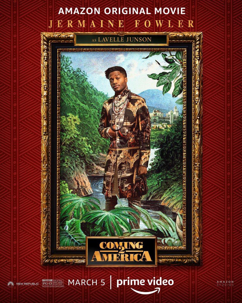 CinematizandoOf's tweet photo. Pôster dos personagens coadjuvantes de Um Príncipe em Nova York 2
Já disponível na Prime Vido
#UmPrincipeEmNovaYork2 #ComingToAmerica #PrimeVideo #BellaMurphy #KikiLayne #AkileyLove #JohnAmos #LouieAnderson #JermaineFowler #NomzamoMbatha https://t.co/FvdINuxqao