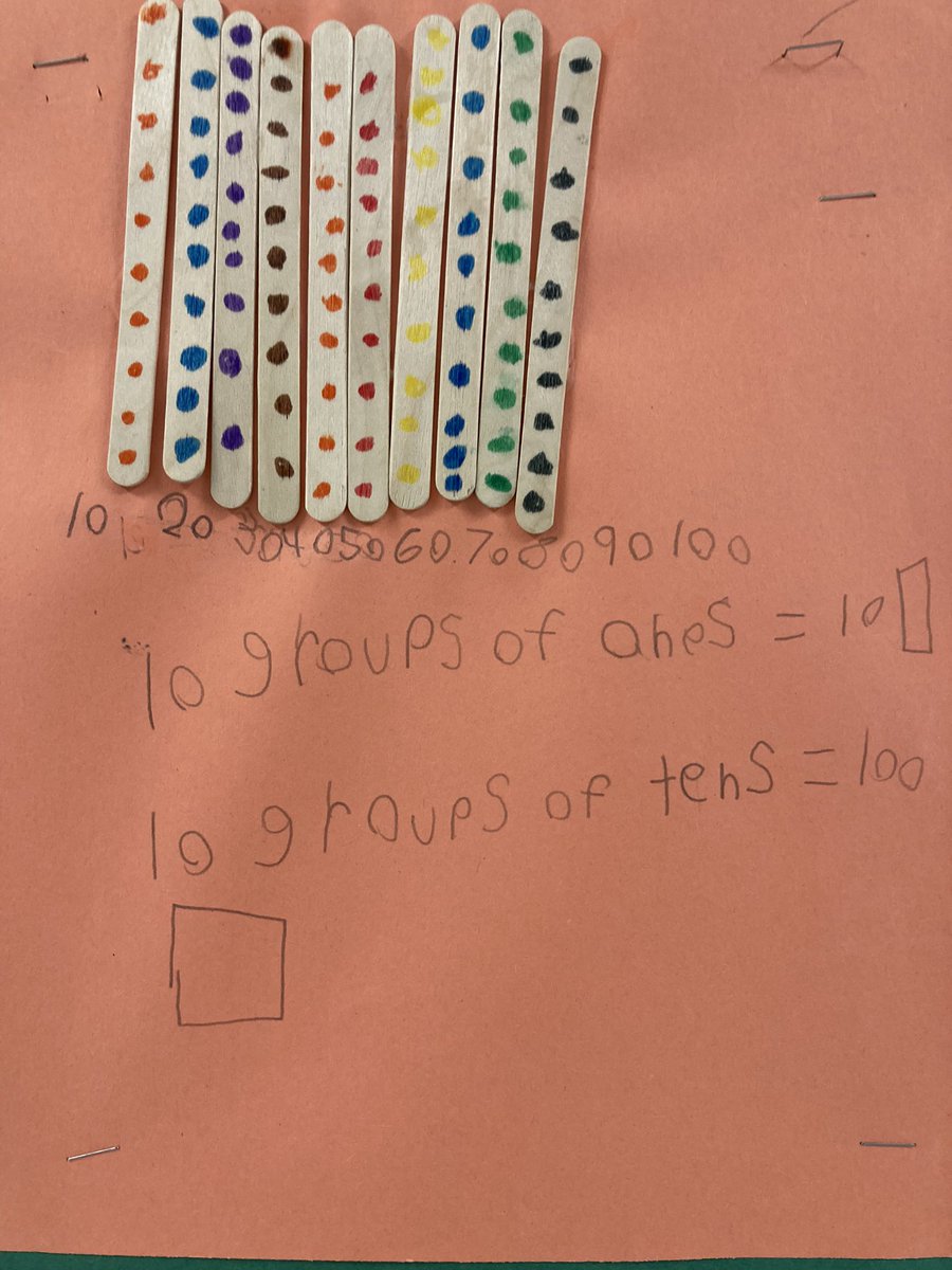 MsAVallejo's tweet photo. Our 1st grade teachers are getting creative 😃 with the hands on engagement in teaching numbers up to 120!!!! @CarrollES_AISD @CuvillierMartha https://t.co/uZft9DN7u2