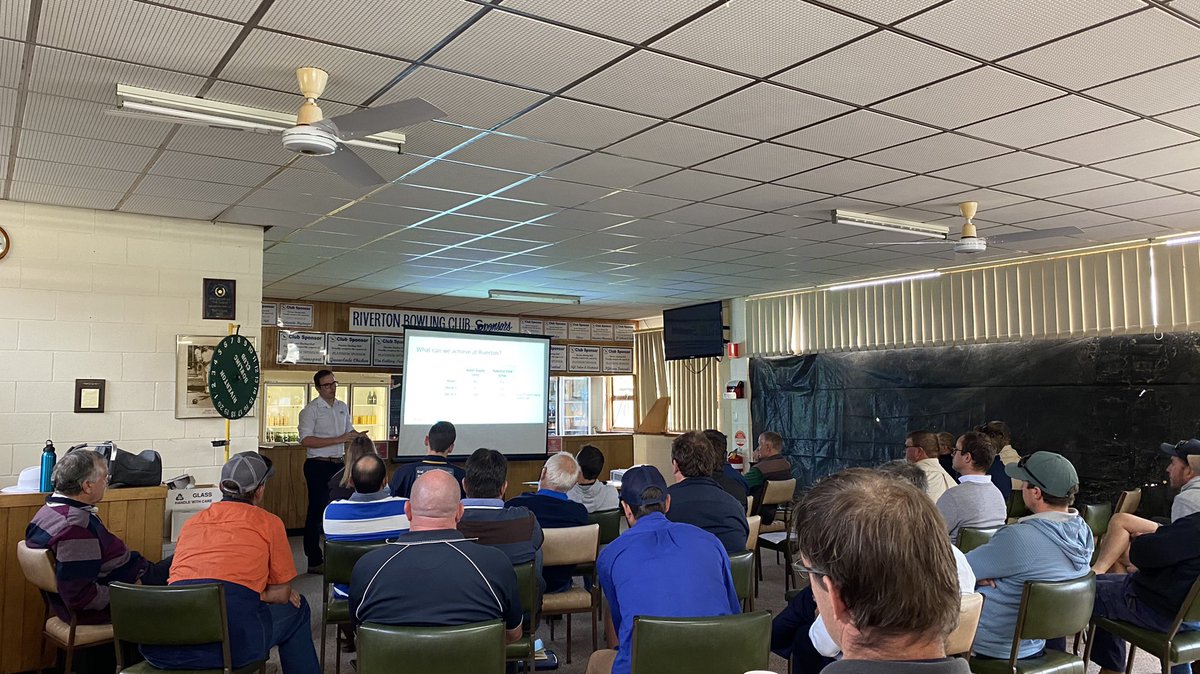 Good to see <a href="/kentonp_ag/">Kenton Porker</a> back in SA talking to grower at the <a href="/MidNorthHRZ/">Mid North HRZ</a> grower update.