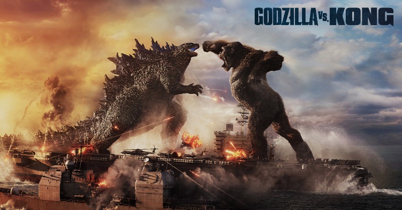 WBPictures_Ar's tweet photo. Dos reyes. Una corona. 
#GodzillavsKong, YA en cines. https://t.co/zKjdWB8WDn