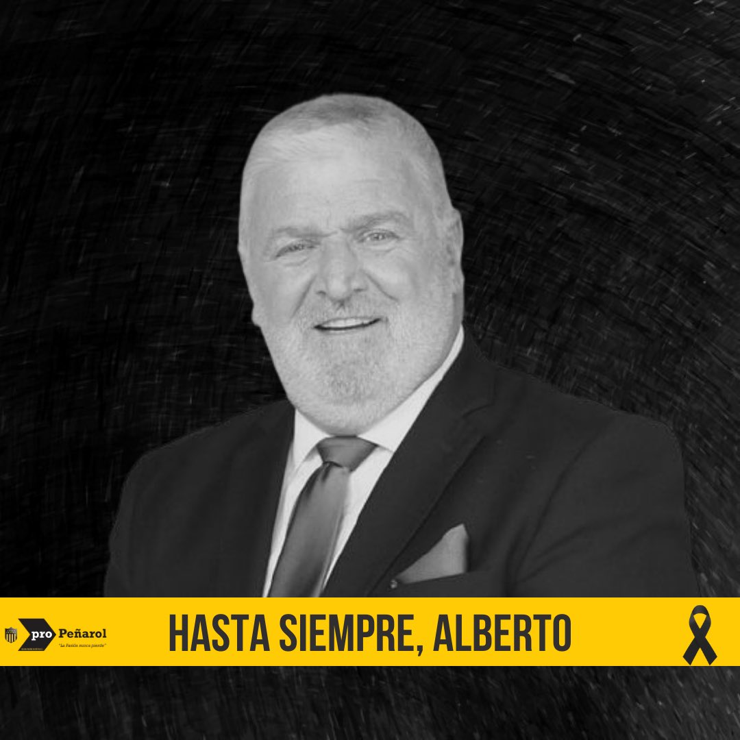 Pro_Penarol's tweet photo. Hasta siempre, Alberto https://t.co/aQ0LADvewD