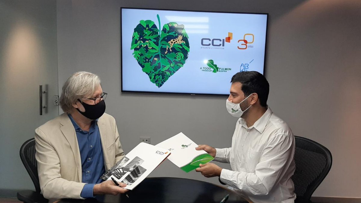 atodopulmonPY's tweet photo. Firmamos una gran alianza con la empresa CCI y como una de las primeras actividades vamos a plantar juntos 1️⃣0️⃣0️⃣0️⃣0️⃣ árboles nativos en la zona de la Reserva de Recursos Manejados del Ybytyruzu. 

Hoy recorrimos por el terreno para planificar la plantación que se realizará 🌳 https://t.co/bJ468QH8On