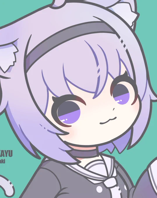猫又おかゆ・ホロライブ
#絵かゆ 