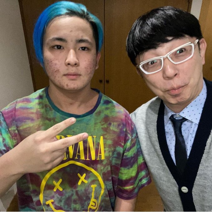 ジャガー横田の息子 大維志くん 14 終業式の日の朝にブルーヘアでポニーテール 木下博勝医師がインスタで公開 まとめダネ ジャガー横田の息子 大維志くん 14 終業式の日の朝にブルーヘアでポニーテール 木下博勝医師がインスタで公開 まとめダネ