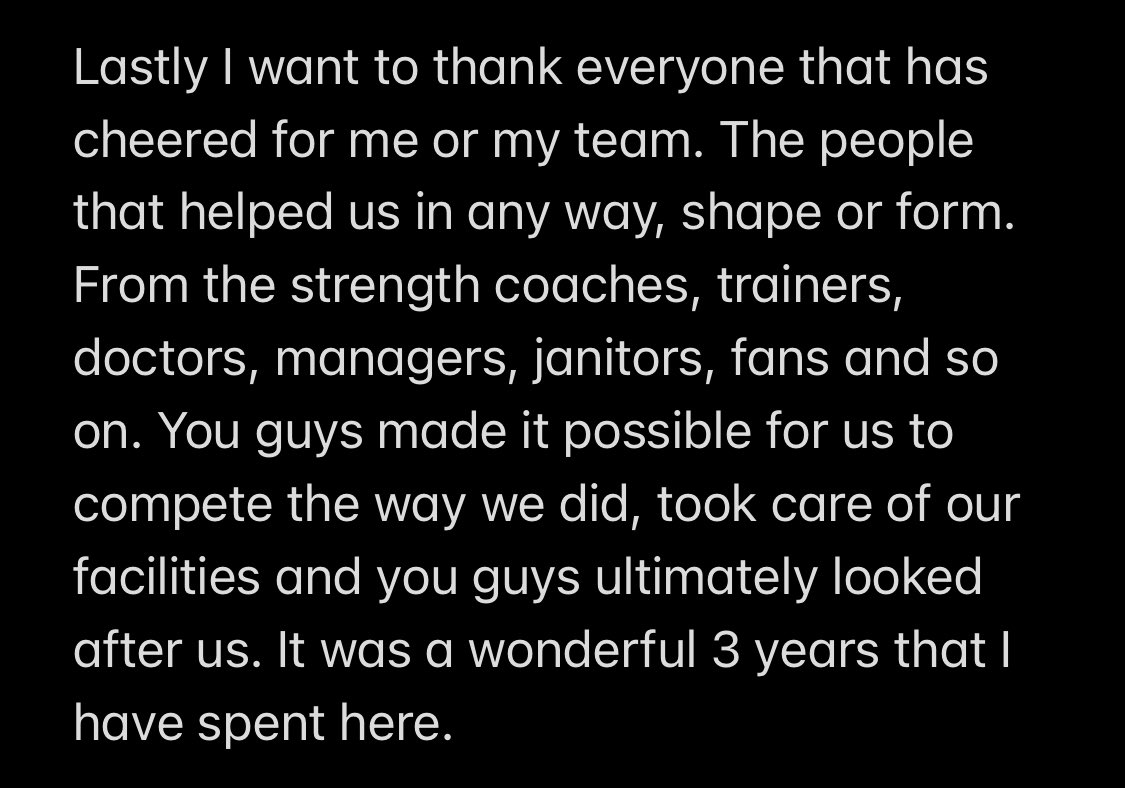 Farewell UND. Thank you. 💚