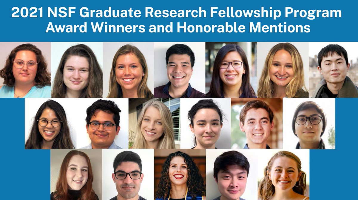 Congrats to our current &amp; former students who received prestigious 2021 #NSFGRFP Awards &amp; Honorable Mentions! bit.ly/3rp8Zvc @jrcaram <a href="/houk1000/">Ken Houk</a> @Organomimetic @SlettenGroup @keribackus <a href="/whattodohowtodo/">Chong Liu</a> <a href="/TheNelsonLab/">Nelson Group</a> @Garglab @Tolbertlab <a href="/EllenSletten/">Ellen Sletten</a> <a href="/HeatherDMaynard/">Heather D Maynard</a>