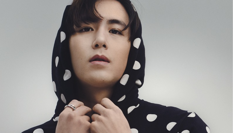 Sandro Paris Polka dot hoodie #NICHKHUN 