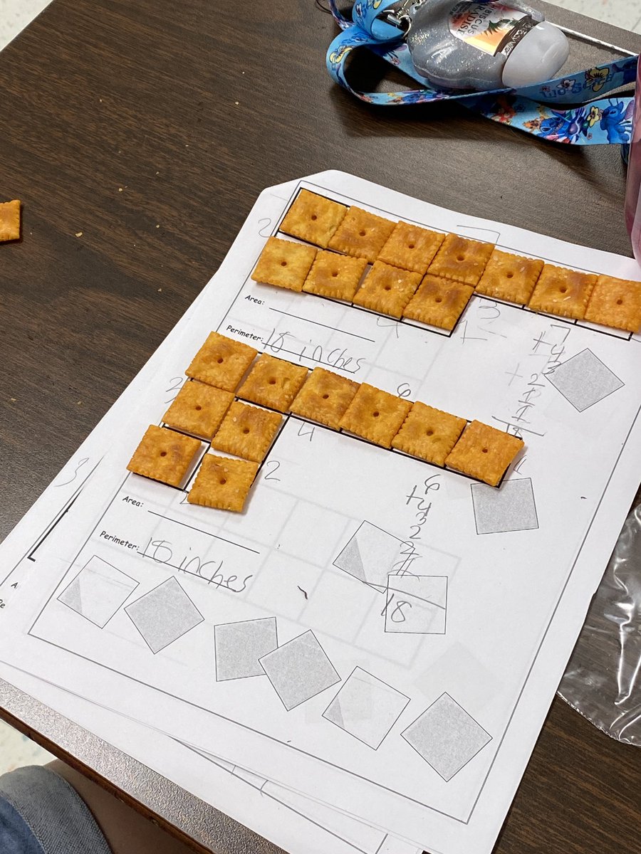 Cheez-it’s AWESOME! Exploring perimeter with cheesy snacks 😄. <a href="/NISDBurke/">NISDBurke</a>