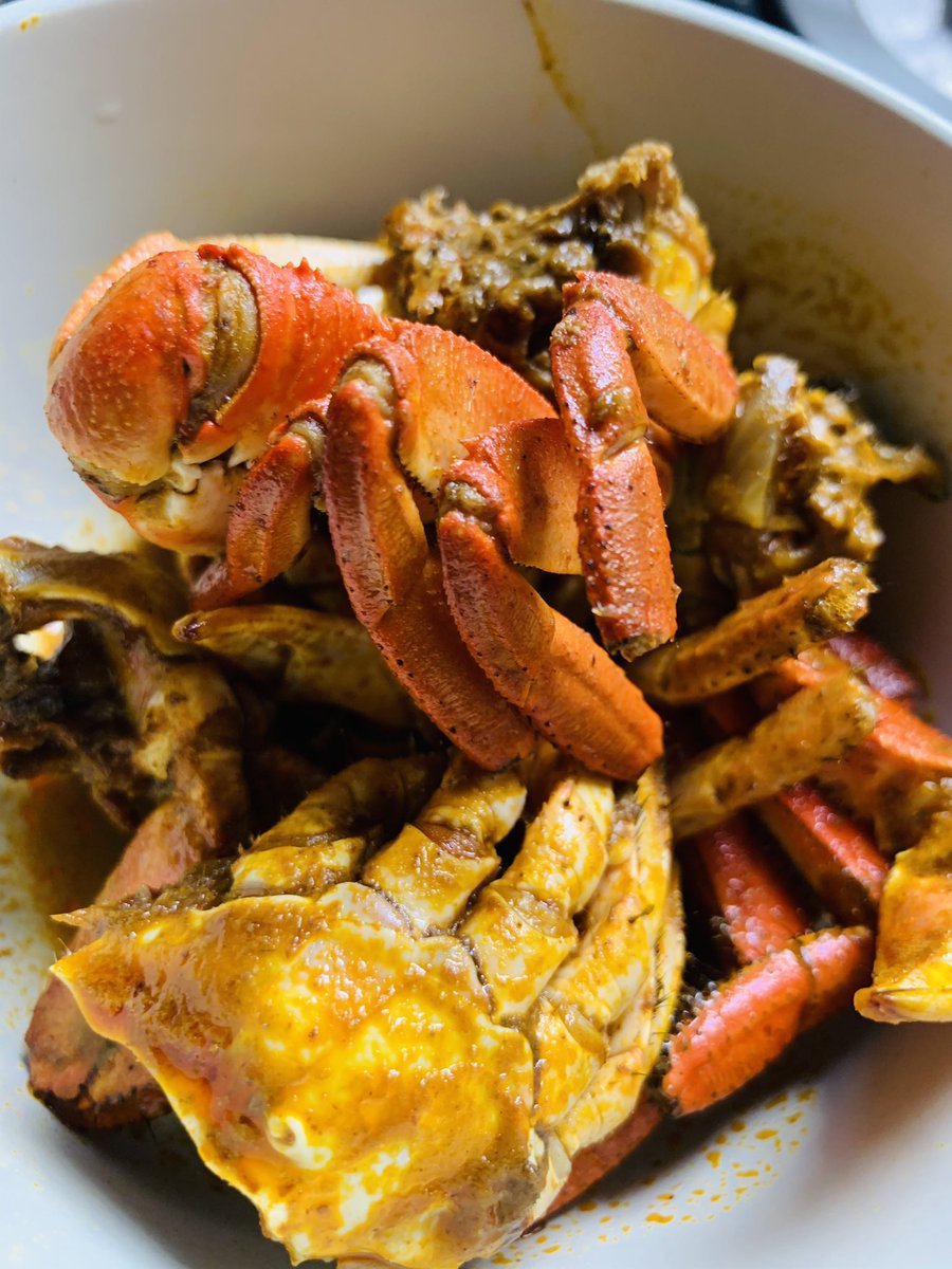 Crabs 🦀 😋 

#Ghanafoods #eatlocal #homemade #crabs #foodphotography