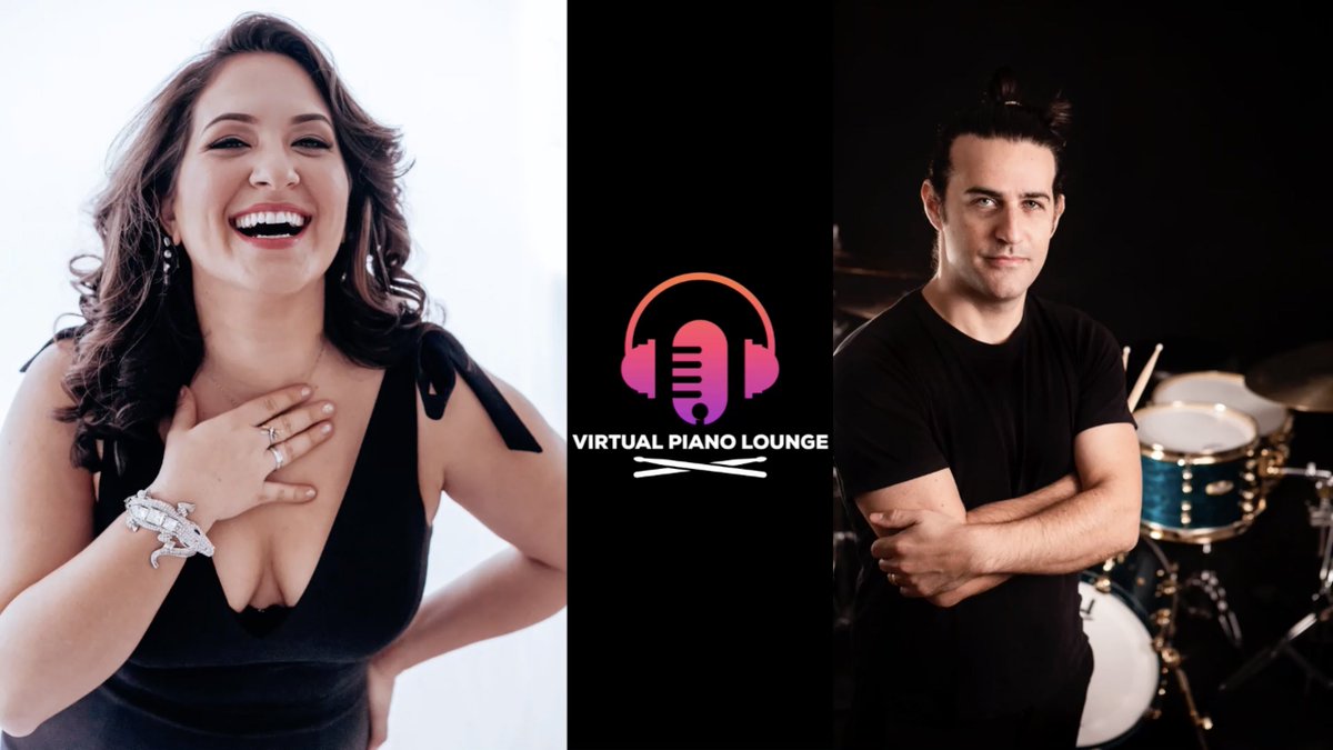 TOMORROW AT 5:30 PM, don't miss #livevirtually for this special concert. We are super excited to bring you an EXCLUSIVE concert with Grammy Nominated, @NicoleZuraitis and Dan Pugach. Their Virtual Piano Lounge is NOT to be missed. Catch it on our FB page!
