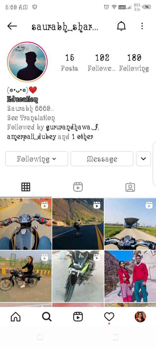 Follow my instrgram account....
 please