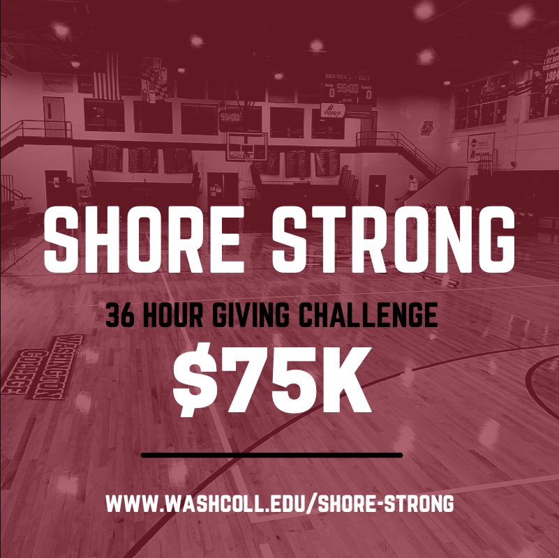 washcollmbb's tweet photo. We are almost there!!! We’ve raised $75K, thanks to 158 donors. We need to do all we can to make sure our athletes can play. That means more buses to social distance, testing every athlete 2X a week, and extra staff to implement. Give now at https://t.co/byBfKYSN8X #WCShoreStrong https://t.co/PCz8U5tUKU