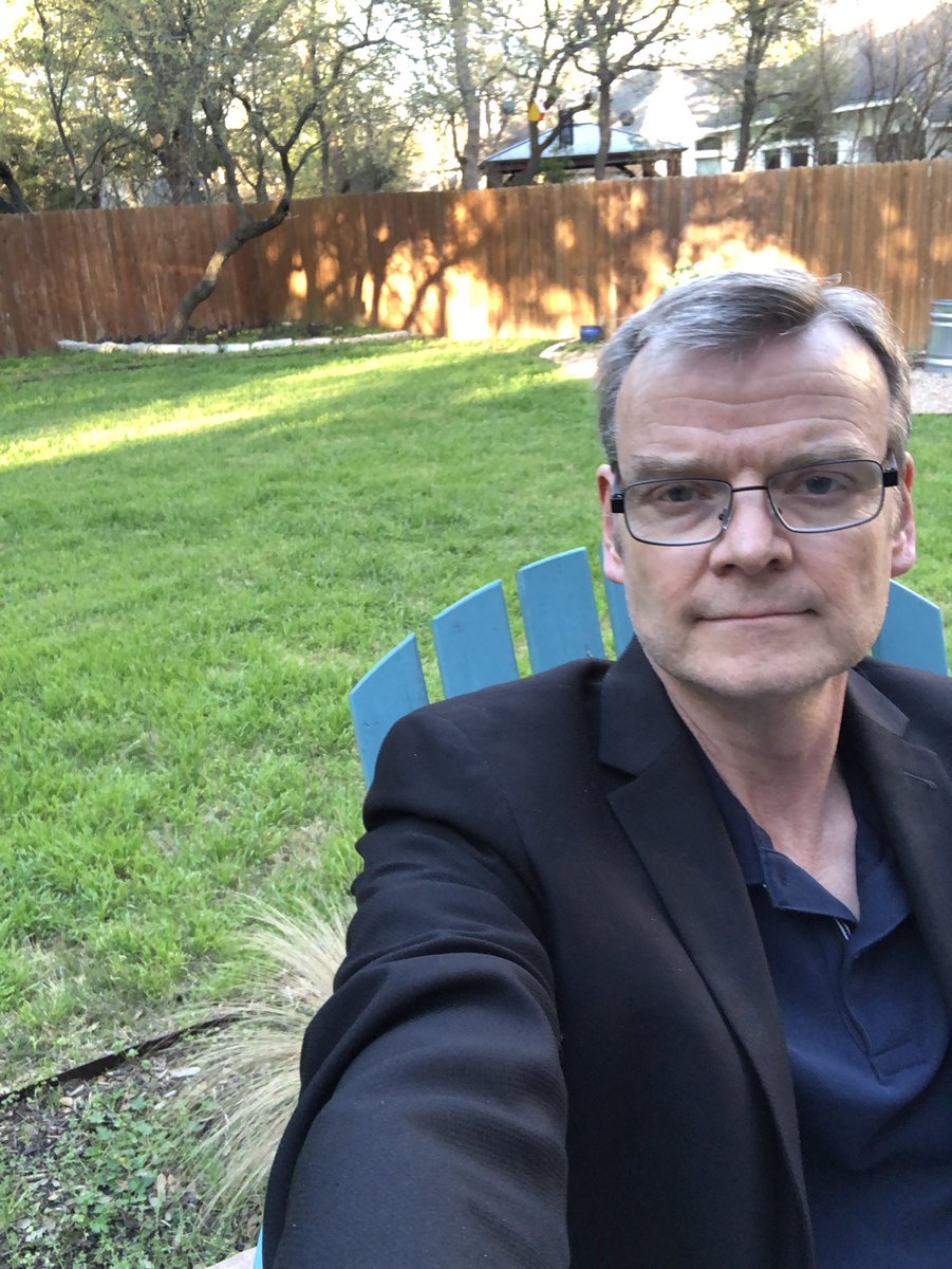 kkaufhold's tweet photo. “Working” A backyard Adirondack chair for a class assignment #txstmultimedia https://t.co/gihbaUYVtH