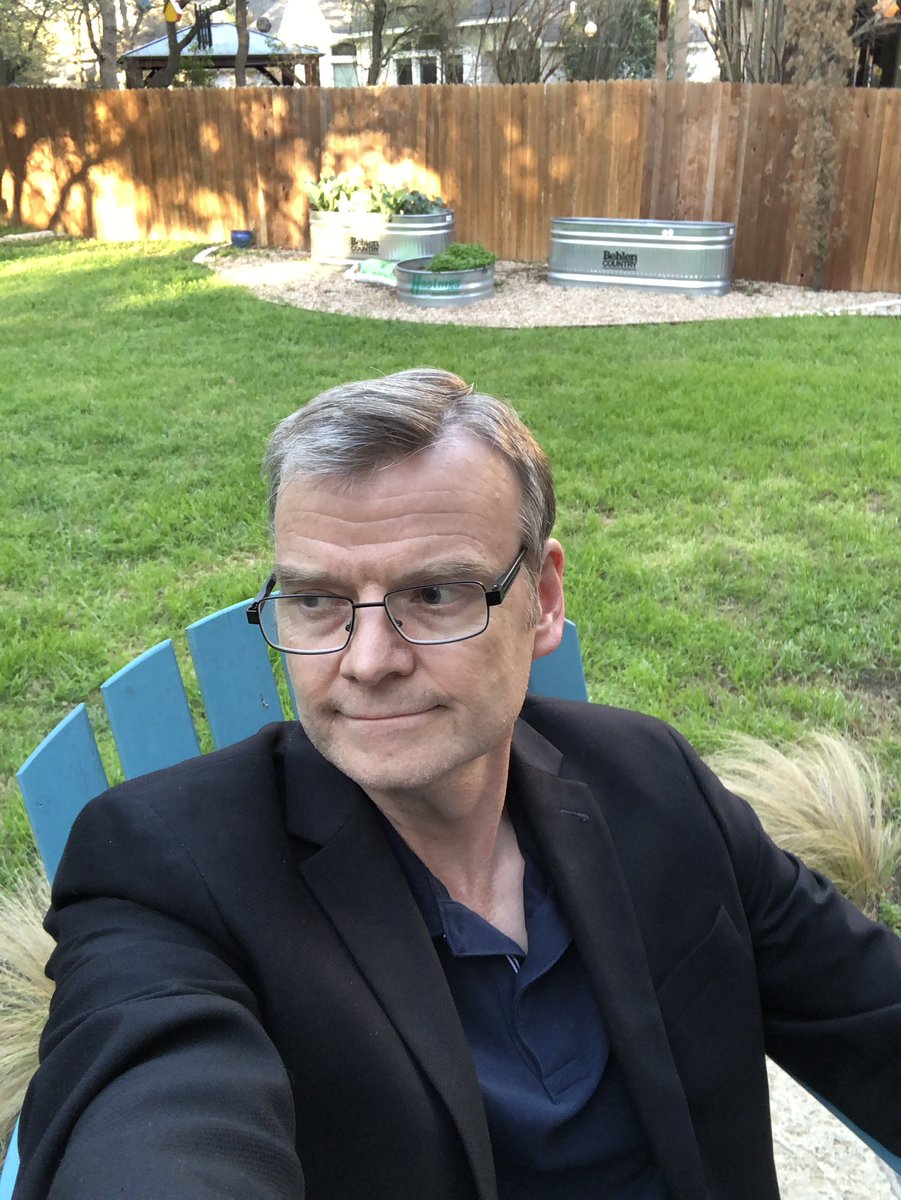 kkaufhold's tweet photo. “Working” A backyard Adirondack chair for a class assignment #txstmultimedia https://t.co/gihbaUYVtH