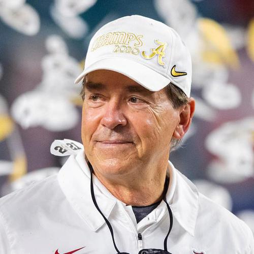 wd71314's tweet image. Excellent Session with #NickSaban at #LFCA zoom coaching clinic.