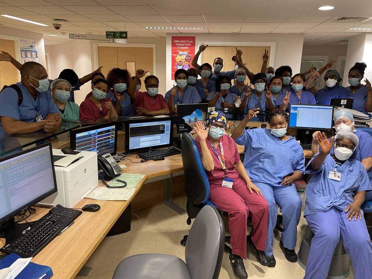 Well done Critical Care for your tenacity &amp; will power despite 12mths of intense /high pressured shifts. Your willingness to “do things differently”; support each other’s wellbeing &amp; your prayers is outstanding.  Critical Care ⁦@NorthMidNHS⁩ you deserve -Clinical Team Award