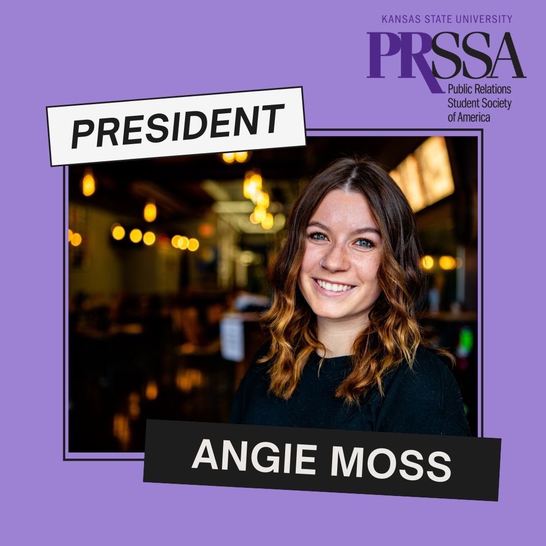 kstateprssa's tweet photo. Please help us congratulate our PRSSA Executive Board for August 2021-May 2022! We are excited to see the great things this team will accomplish 😊 https://t.co/bJ7JV9fDad
