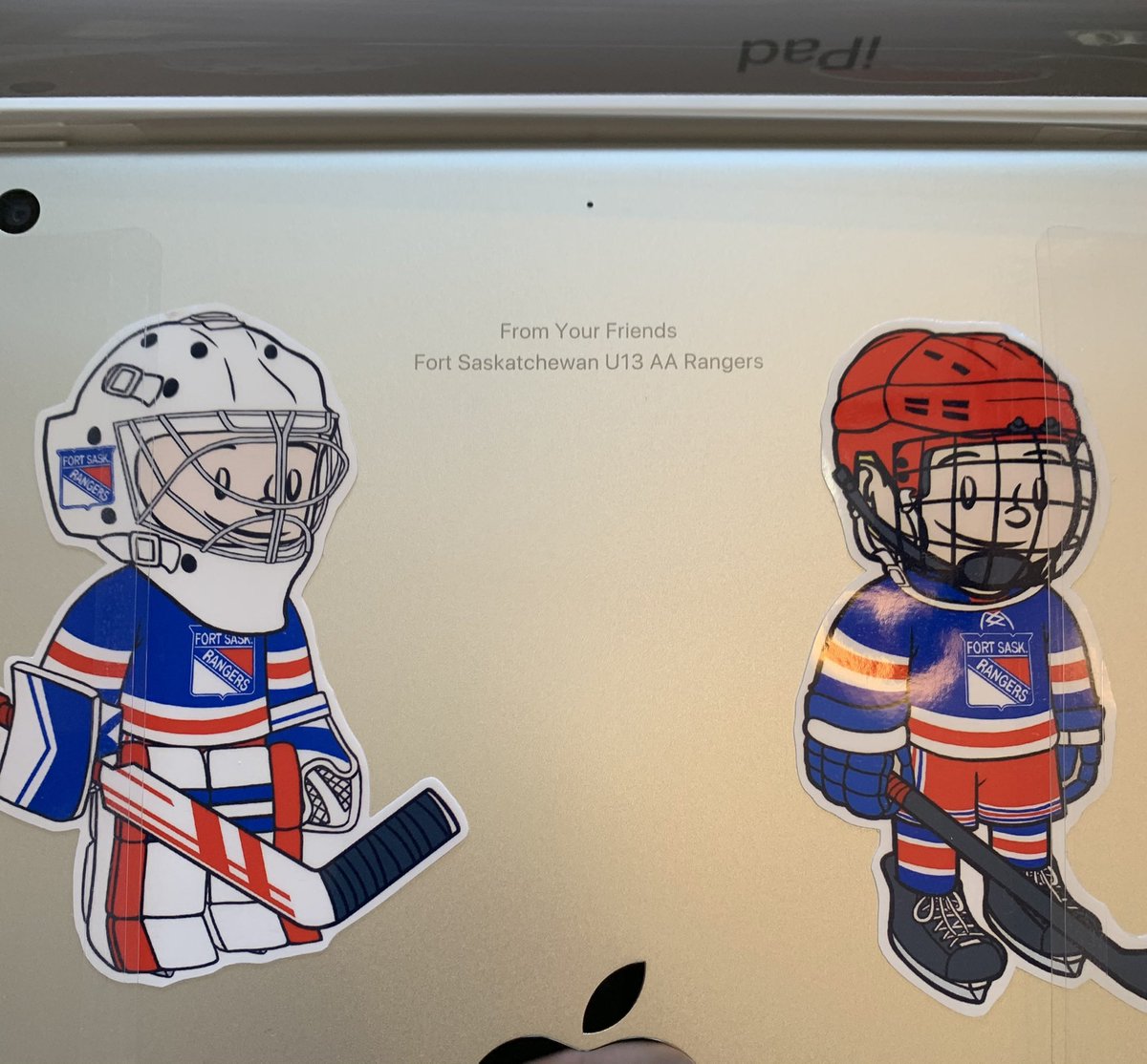 Fort Sask U13 AA Rangers (@u13aarangers) on Twitter photo While we didn’t get far in the <a href="/chevroletcanada/">Chevrolet Canada</a> #gooddeedscup, we received a very generous donation and used some team funds to buy two iPads for the <a href="/hearthousefound/">Heartland Housing Foundation</a> to have for their seniors. Can’t wait to drop these off! #GivingIsAFullSeason #RedBuckets #CharacterPlayers While we didn’t get far in the <a href="/chevroletcanada/">Chevrolet Canada</a> #gooddeedscup, we received a very generous donation and used some team funds to buy two iPads for the <a href="/hearthousefound/">Heartland Housing Foundation</a> to have for their seniors. Can’t wait to drop these off! #GivingIsAFullSeason #RedBuckets #CharacterPlayers