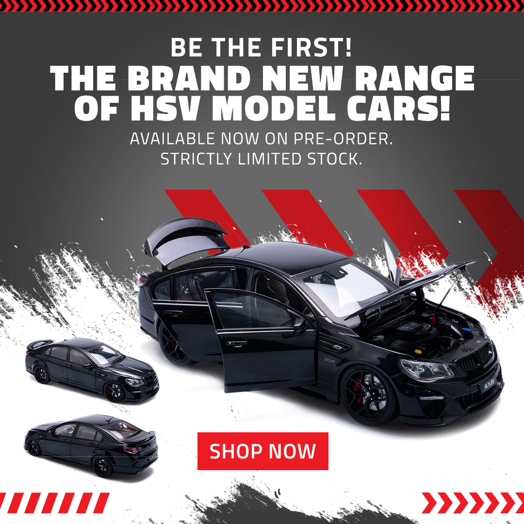 We just released pre-orders on the highly requested new range of HSV Model Cars. Get in quick, pre-orders are closing 6.00 PM AEDST 29th March 2021. Order yours now! loom.ly/5Wyz1W0