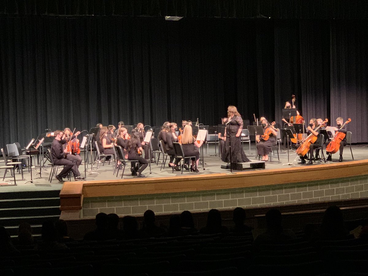 Another evening of high quality entertainment tonight as our SHS Orchestra performs.  Thank you for hard work Cougars!