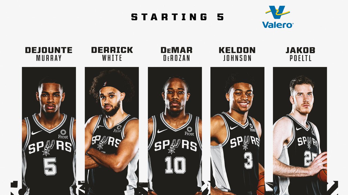 RT @spurs: Getting things started with this squad!

#GoSpursGo https://t.co/aP7flIgFNd