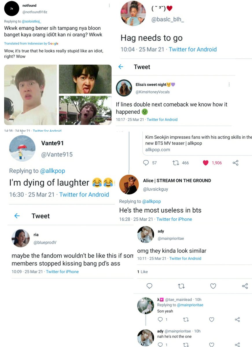 reportseokjin's tweet photo. ⛔  MASS REPORT  

REPORT AND BLOCK 

>https://t.co/yNsmgHUN6N
>https://t.co/8xsTPP4trH
> https://t.co/LaOORUCSbM
>https://t.co/HKvC48hkYG
>https://t.co/Wqk0PX06YS
>https://t.co/0XgyO72cYK
> https://t.co/obqb3BsDNv
>https://t.co/DJ4STe1G8z
>https://t.co/WlrVNkQYSu https://t.co/hE53c9fnfY
