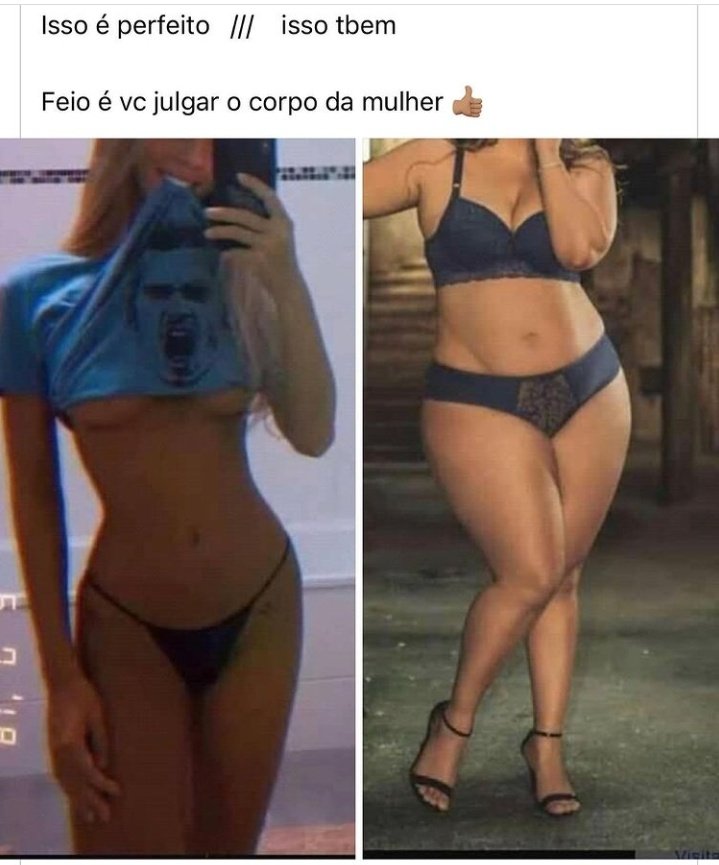 Isto é ridículo É qye se fosse assim tão perfeito pra começar as gajas não tavam sempre a insistir no mesmo e à uma cena chamada obesidade que é uma doença que aparentemente nas gajas que são gordas definem como serem touras ou crlh
Sendo perfeito não via isto a cada 5min