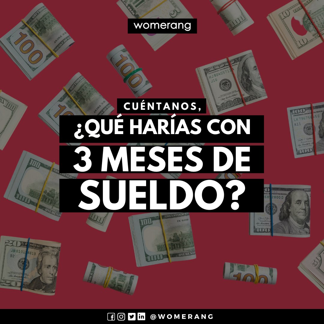 Womerang's tweet photo. Una mujer en México tiene que trabajar 3 meses más para igualar lo que gana un hombre en un año, mañana 26 de Marzo se cumplen los 3 meses para igualar la paga del año 2020. 
Cuéntanos, ¿qué harías con esos 3 meses de sueldo? https://t.co/PSFsckhpb4