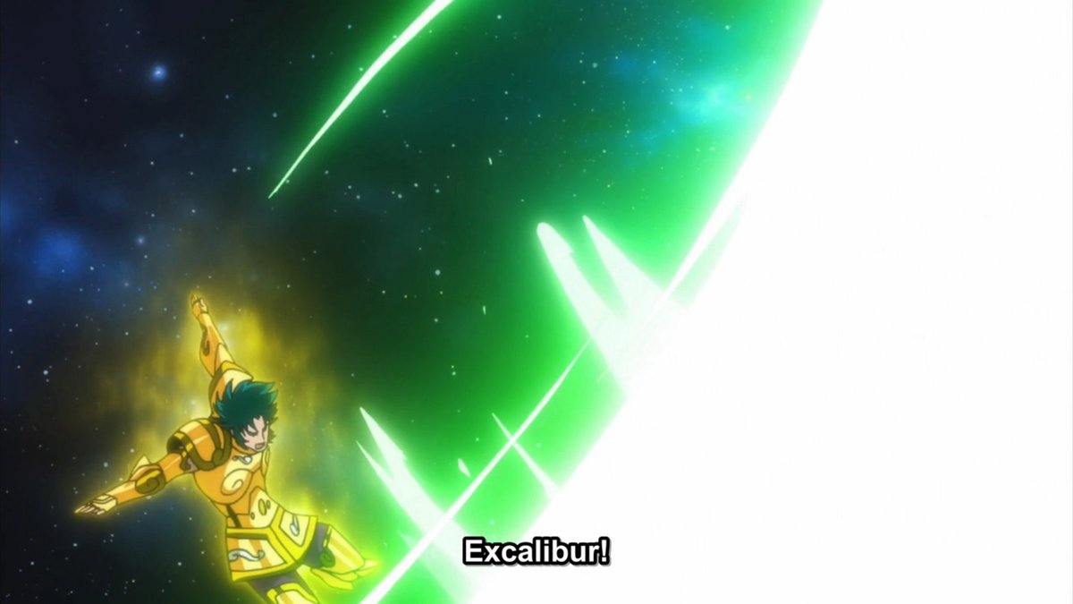 TendoSeiya's tweet photo. A beam clash between a blade (Excalibur) and ice (Aurora Execution at Absolute Zero)
They both have killed other Gold Saints before
#SaintSeiya #SoulOfGold #Anime #Excalibur #AuroraExecution #CDZ #AbsoluteZero #Cosmos #DivineCloth #GodCkoth #GoldSaint #Asgard #GreekMythology https://t.co/9VieBFuNiw