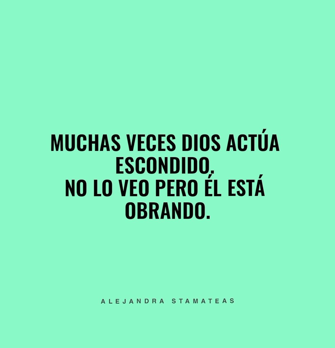 AlejandraStamat's tweet photo. “BUENAS NOTICIAS” 😊🙌🏻
.
.
#AlejandraStamateas #Charlas #Martes #Jueves #Presencial #Online #Frases #Compartí #Edificar #Edificados https://t.co/2NgwQcTDzR