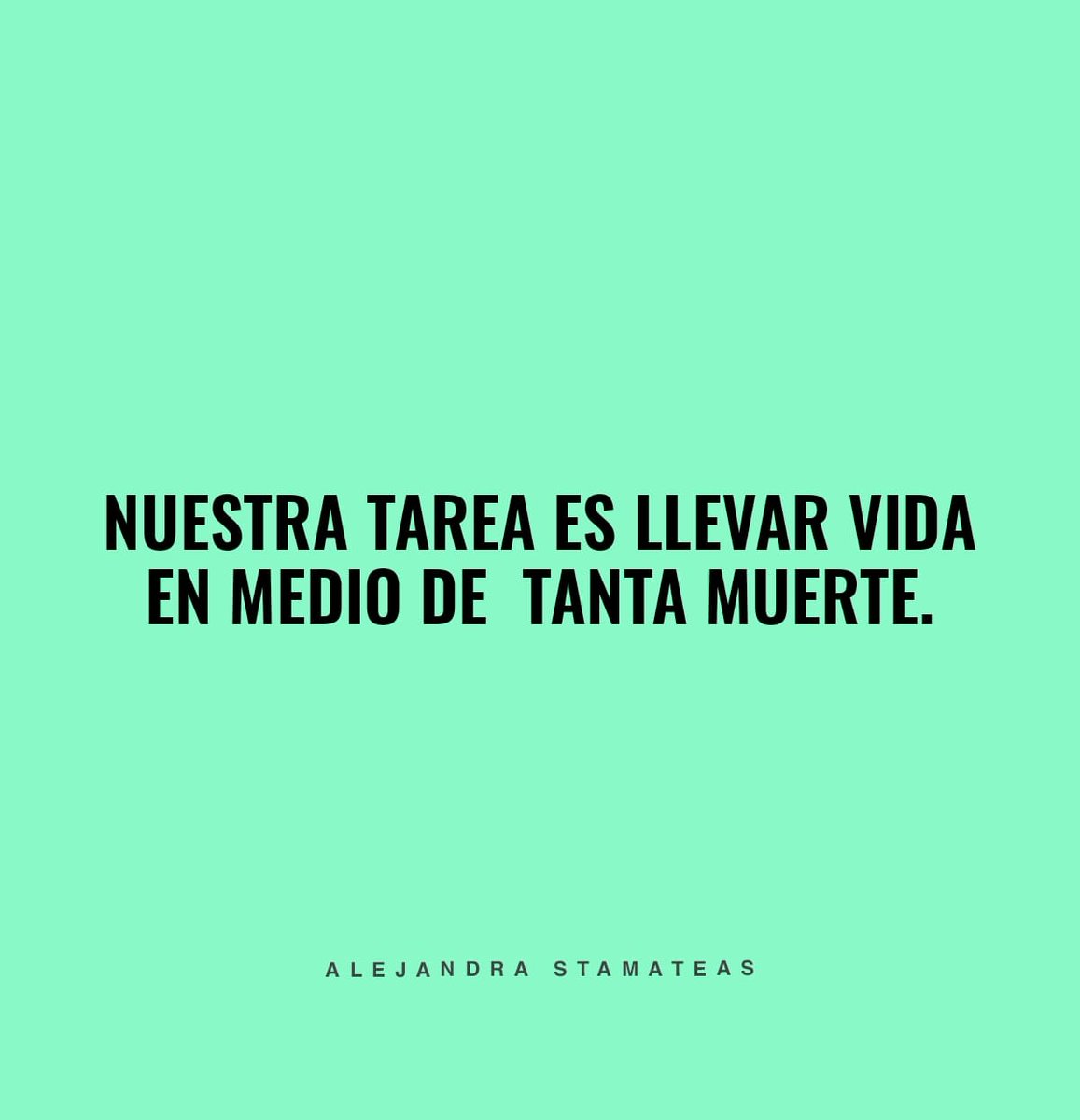 AlejandraStamat's tweet photo. “BUENAS NOTICIAS” 😊🙌🏻
.
.
#AlejandraStamateas #Charlas #Martes #Jueves #Presencial #Online #Frases #Compartí #Edificar #Edificados https://t.co/yrbMZqCin6