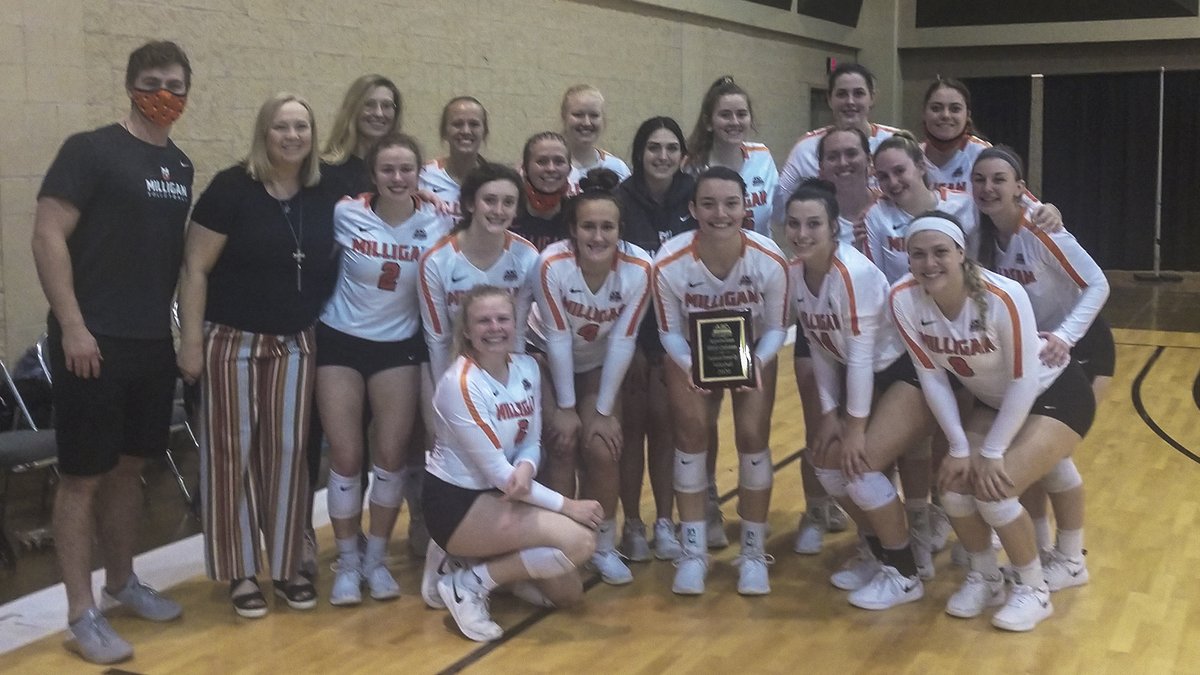 MilliganBuffs's tweet photo. 🏐 A full day for @MilliganWVB!

✔️ Exciting semifinal win
✔️ #AACVB tourney runner-up
✔️ Codispoti, McConnell All-Tournament

Oh yes, and...
✔️ #NAIAWVB automatic qualifier

Full details on a busy day for the Buffs⤵️

https://t.co/aPd9OHKVU2 https://t.co/A46wbthh31