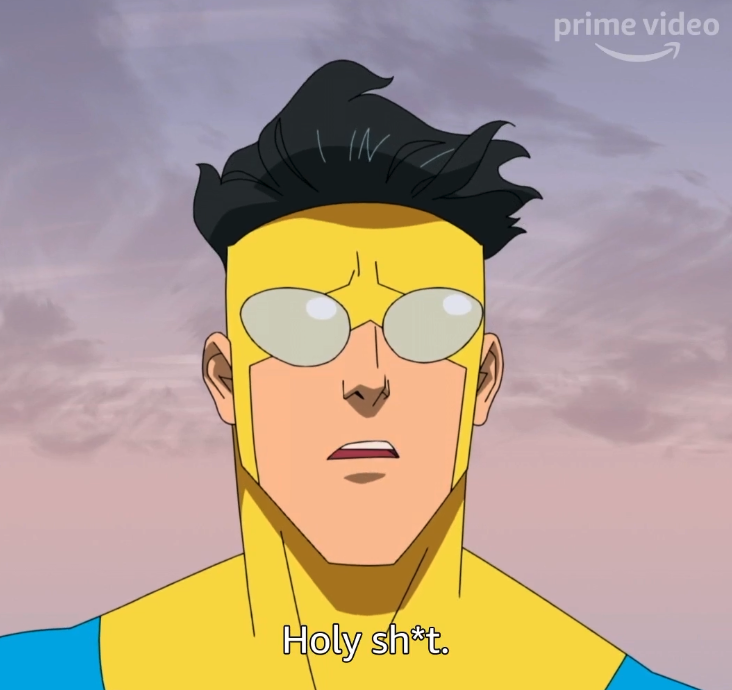 Invincible says holy shit