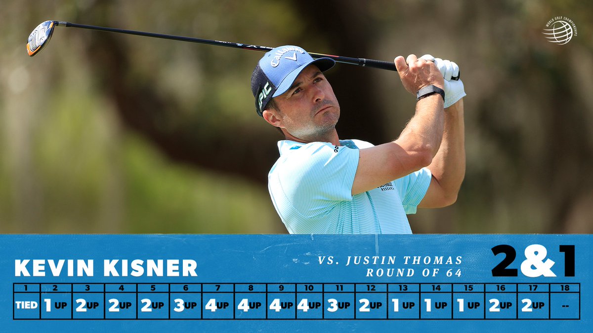 PGATour's tweet photo. "Just love the grind, man."

Match play seems to bring out the best in @K_Kisner.

The defending champ @DellMatchPlay is 2-0-0 this week. https://t.co/1x6jQyzxPo