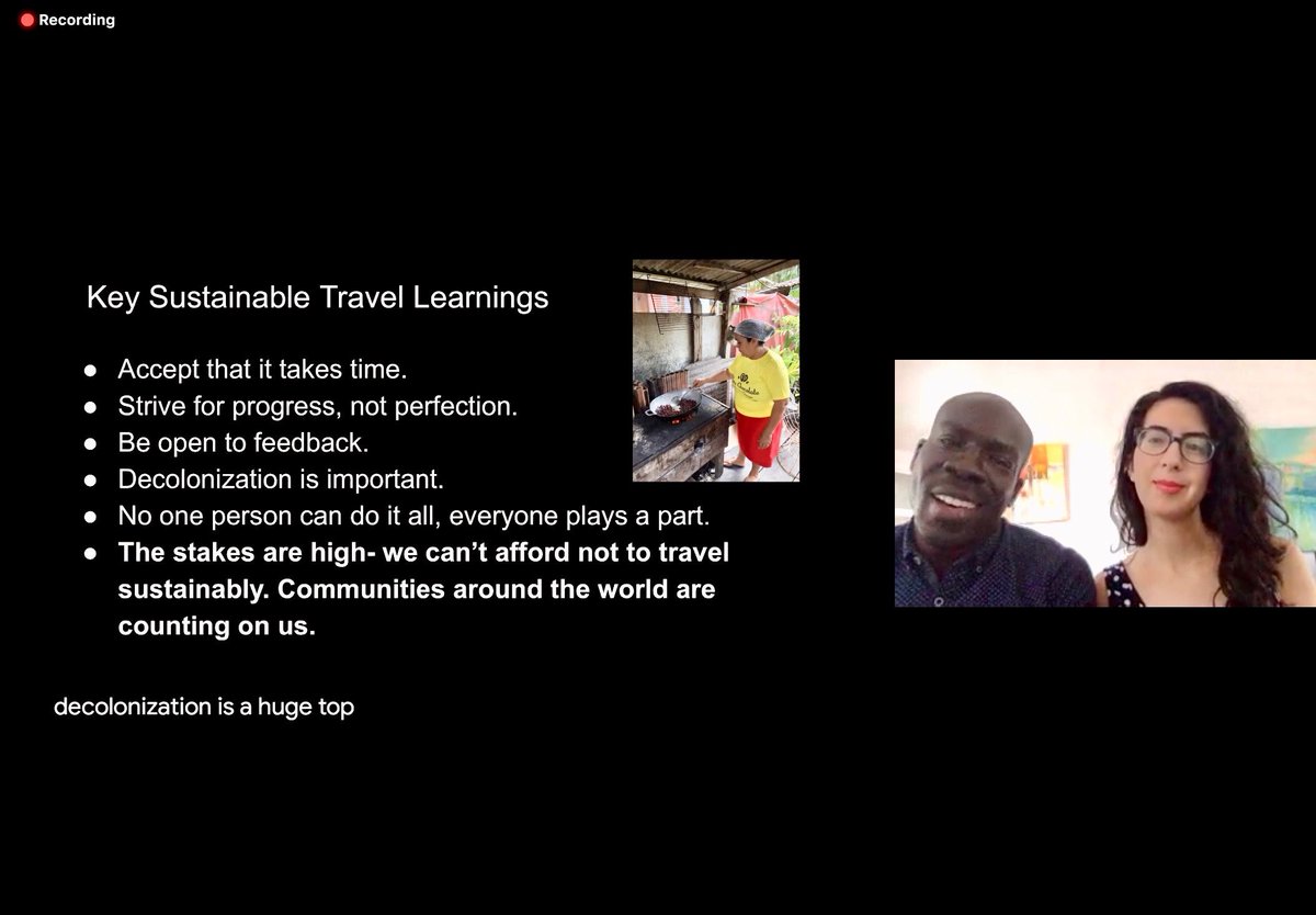 brimiers's tweet photo. Today I got a double dose of ethical travel! Checked out @impacttravelall's Celebrating Women-Led Social Entrepreneurship Projects w @SasaneAnd & @ViaViaJogja, then @CatarinaRivera & Remi Oguntoye talk on the "Sustainable Travel Mindset." #ThisIsSustainable #SoceEnt https://t.co/lrEmNChbhy