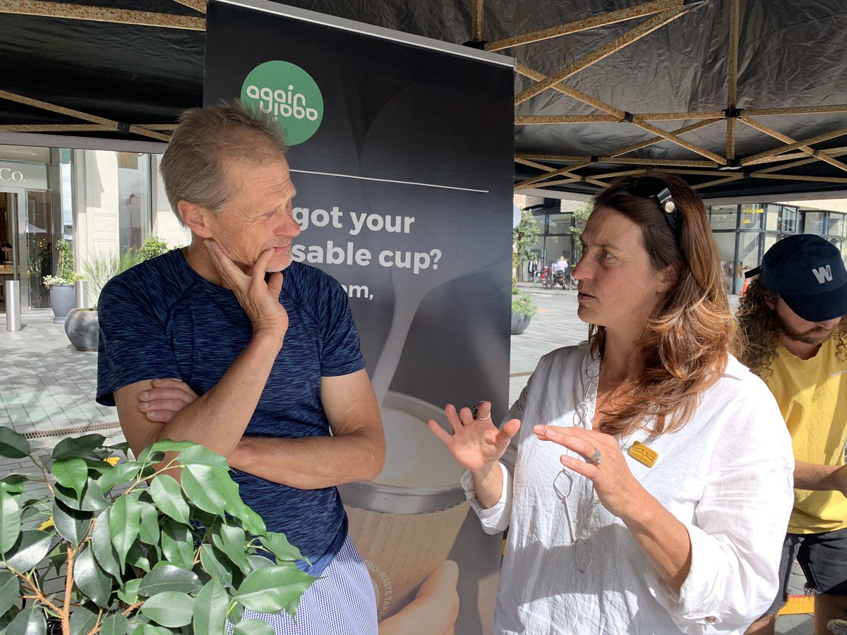 Talking systems of reuse, foodtech and behaviour change <a href="/ecostore/">ecostore</a>’s refill event today. #feelsgoodtorefill #choosetoreuse #noexcuseforsingleuse