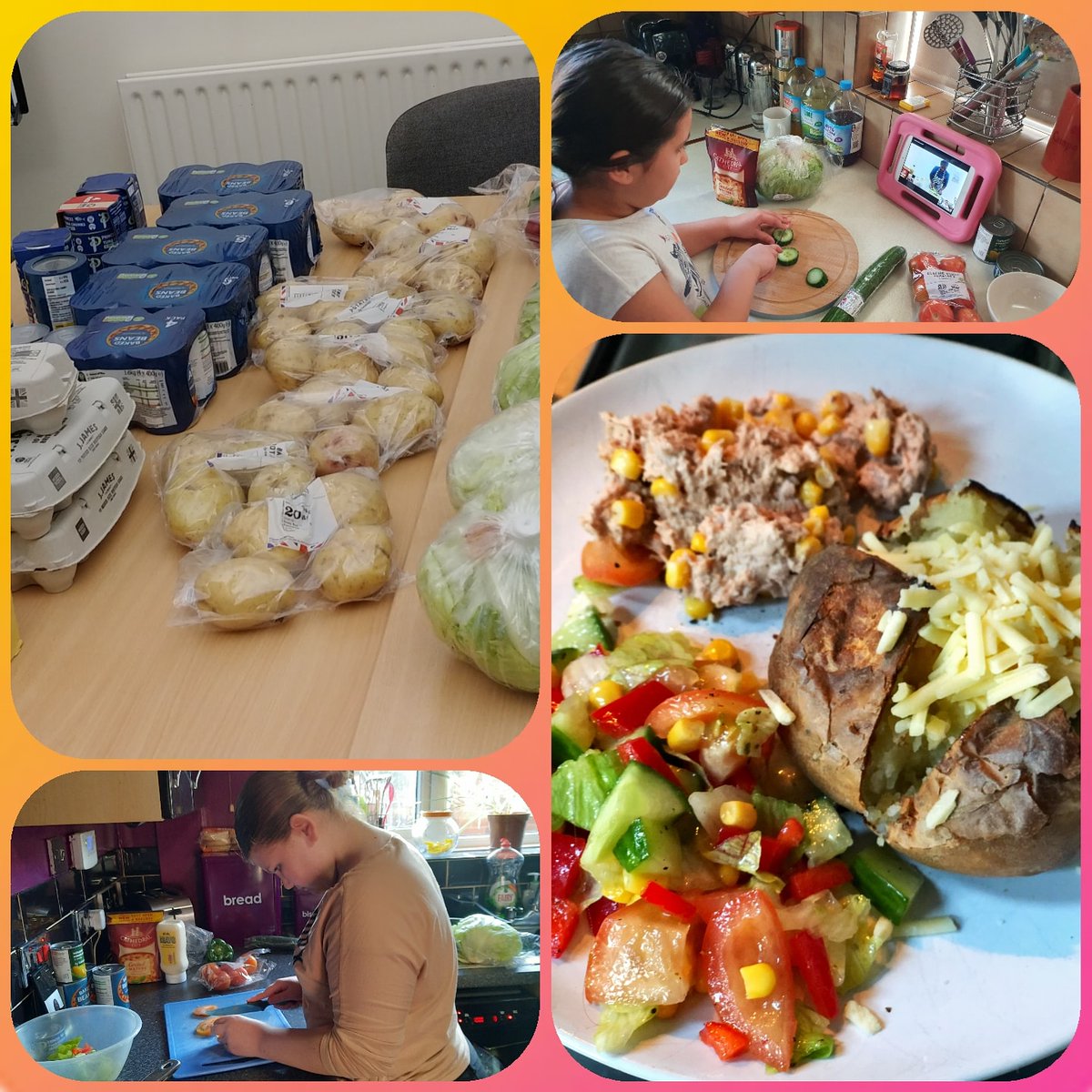 Our youngcarers enjoyed their first week of our online cooking course last week. Great job guys, they look delicious #carersfederation #youngcarers #youngcarersupport