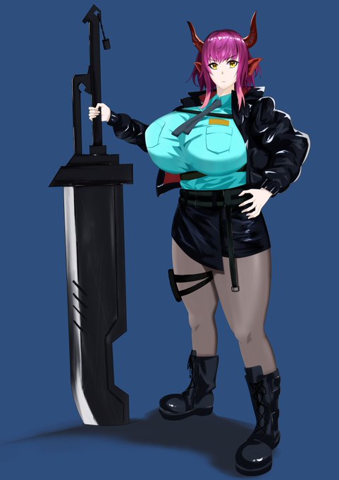 シデロカ。見た目から性格まで全部好き。
#アークナイツ 