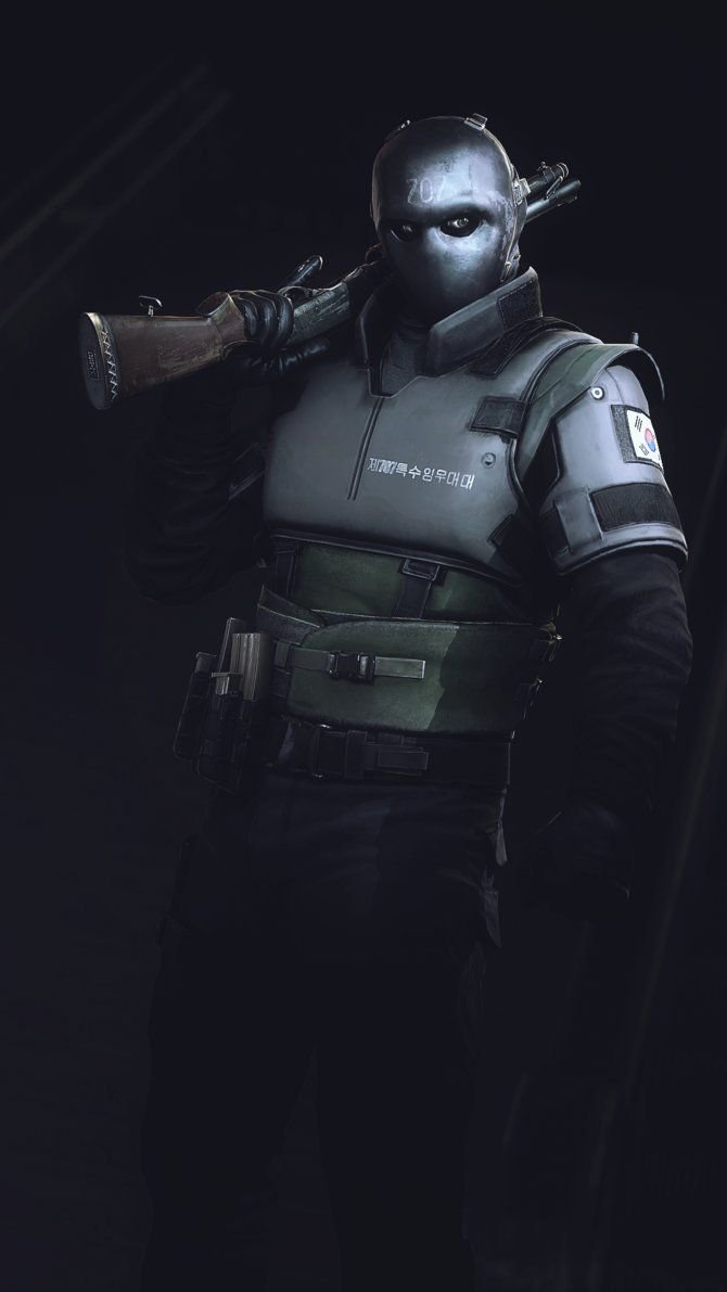 DailyMaskedCast's tweet photo. The Masked Guy of the Day is...
Vigil from Rainbow Six Siege! https://t.co/Rui0CVHPrE