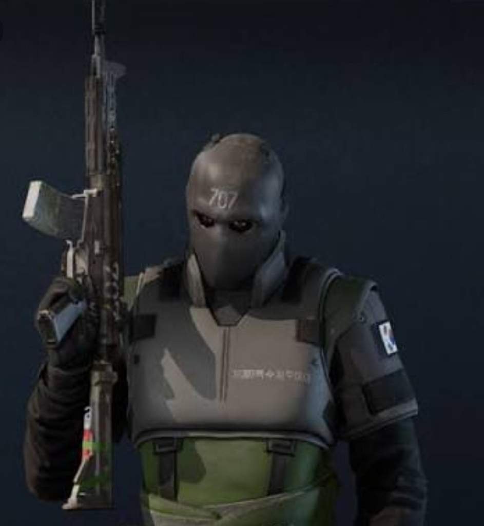 DailyMaskedCast's tweet photo. The Masked Guy of the Day is...
Vigil from Rainbow Six Siege! https://t.co/Rui0CVHPrE
