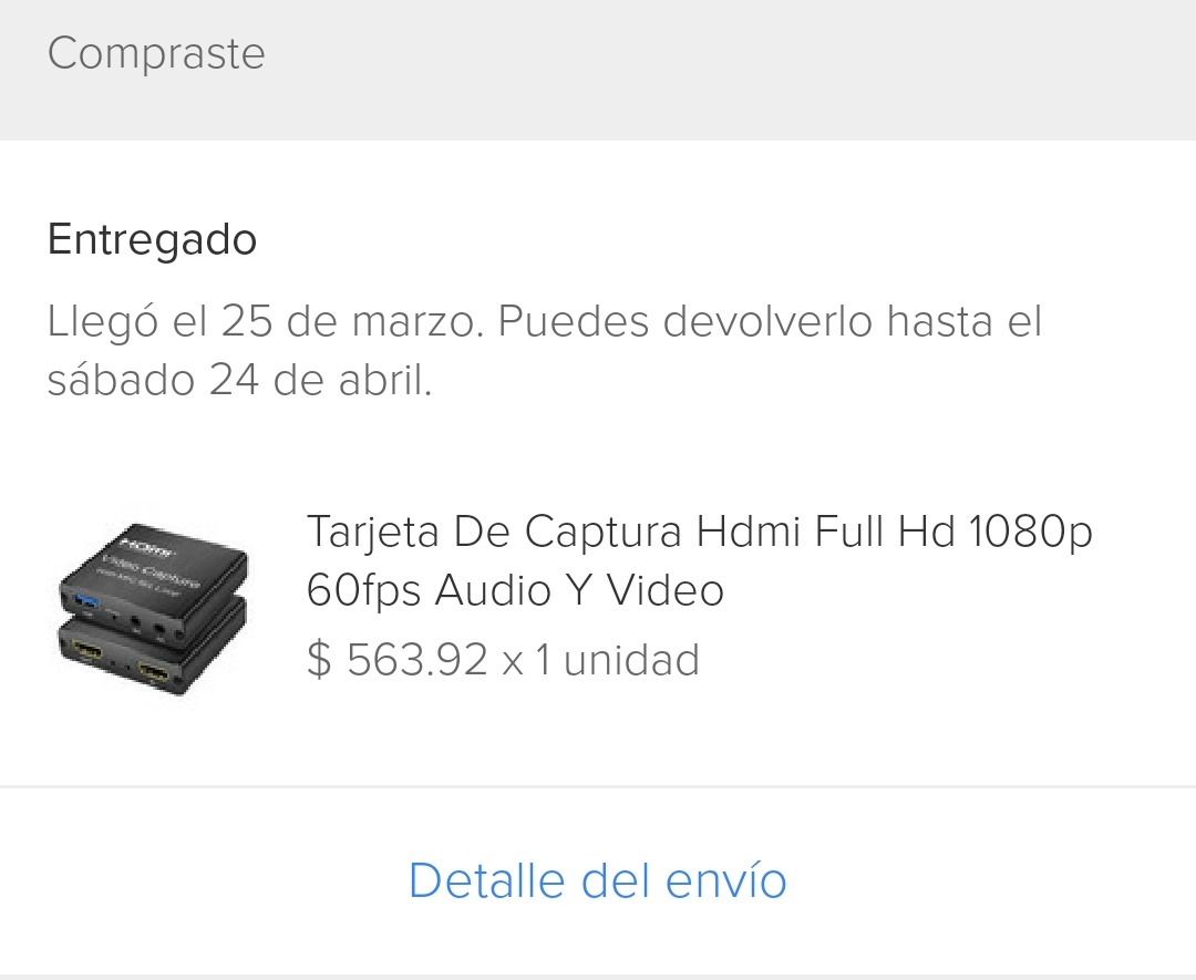 andreespadilla's tweet photo. Puta suerte que me cargo, pedi una capturadora en @Mercadolibre y me llegaron unas luces rgb. Anexo fotos 

Lo que pedi // lo que me enviaron https://t.co/rwlIMwlpeN