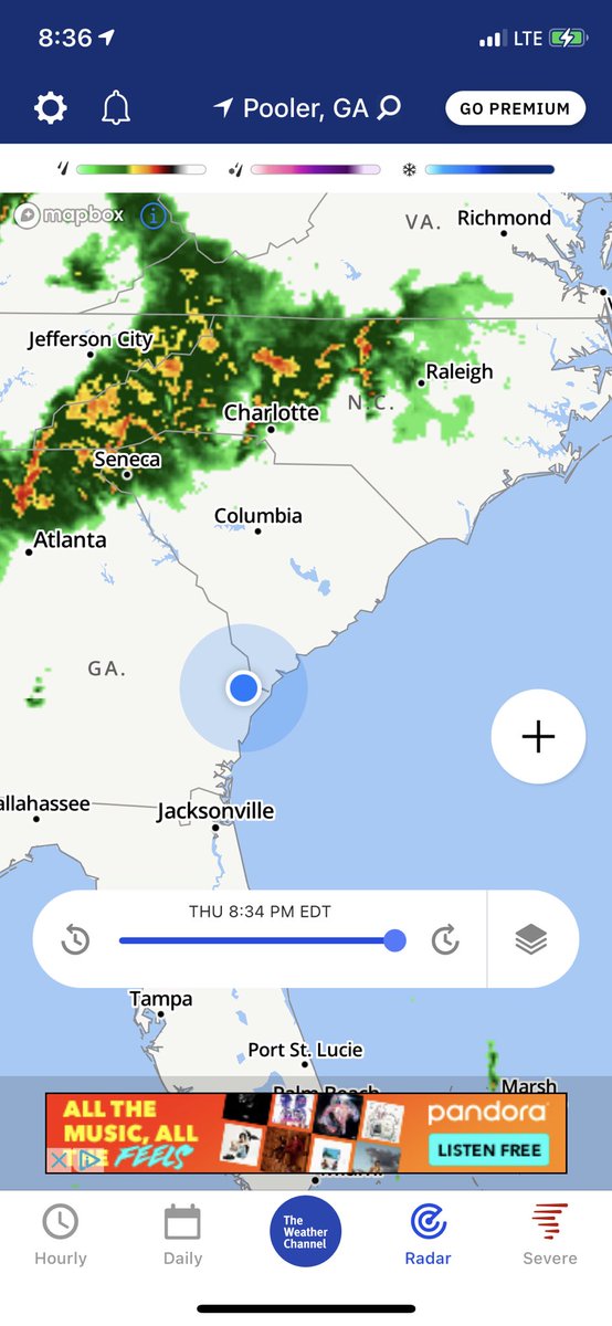 pilotjanlucas_'s tweet photo. @StuOstro The amazing views I had on vacation this was sunset tonight was near Brunswick ga now Iβm idk near savannah ga by now weβre heading home to Connecticut πͺπ€¦ββοΈ #HeadingBACKToWinter just in time for the cool down next week ffs smh I do have hope for NC βππ³ #MidnightLightning?πβ https://t.co/3kcr0mhAz7