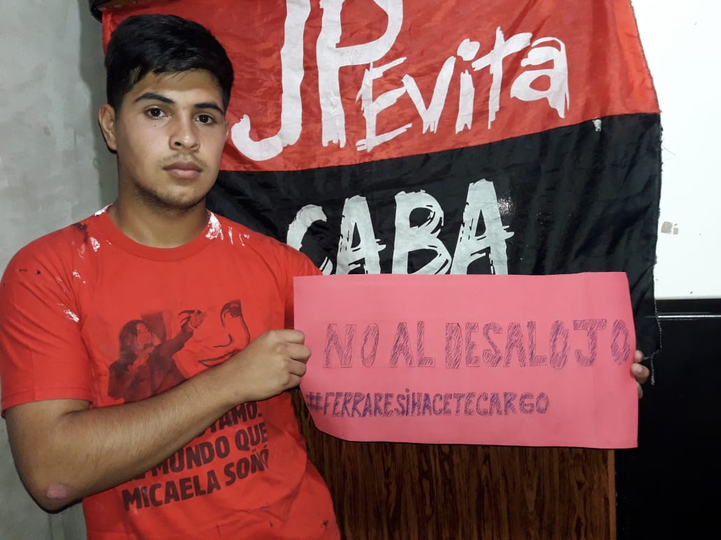 JPEvitaCABA's tweet photo. La vivienda es un derecho, no un negocio. 
#NOalDesalojo
#FerraresiHaceteCargo https://t.co/YWPDC5MUEU