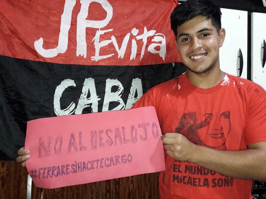 JPEvitaCABA's tweet photo. La vivienda es un derecho, no un negocio. 
#NOalDesalojo
#FerraresiHaceteCargo https://t.co/YWPDC5MUEU