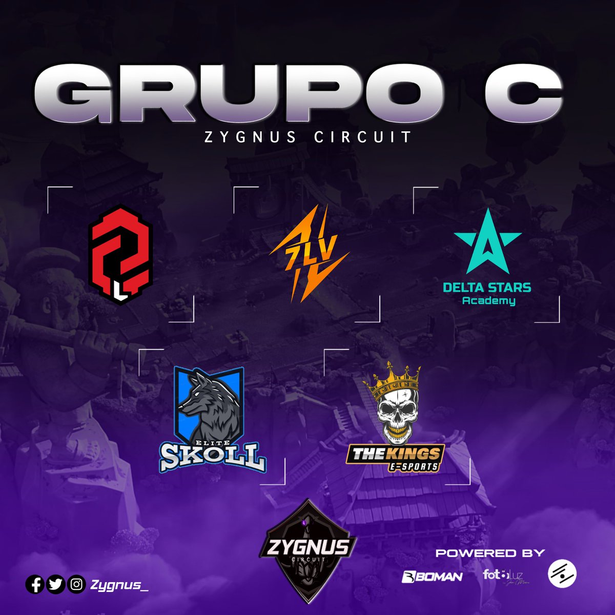 [#ClashRoyale] #ZygnusCircuit

En el tercer grupo nos encontramos a grandes equipos que darán grandes batallas y muy emocionantes 

¿Quien pasará en primer puesto del grupo?

Menciona a tu favorito en los comentarios 👇🏻