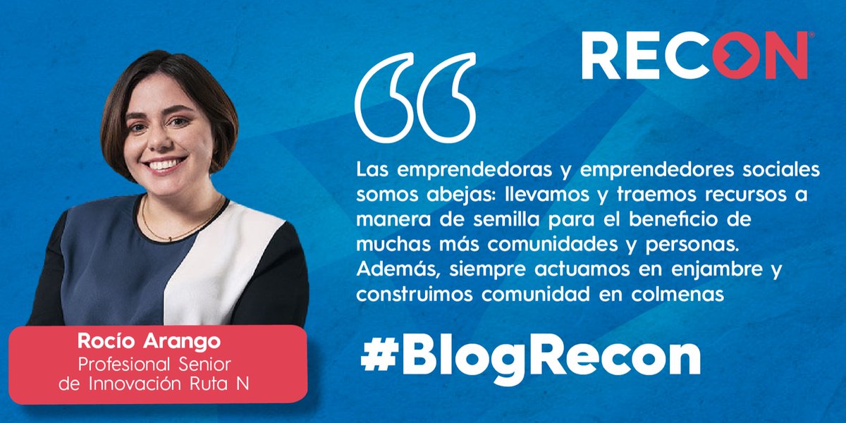 Recon_Col's tweet photo. #BlogRecon Por qué para el ecosistema del Emprendimiento Social de Colombia es más importante tener "Más Abejas que Unicornios"

Una mirada reflexiva de la construcción de tejido social, de impacto y empoderamiento económico desde el trabajo en equipo. 

https://t.co/n2ORVDtChF https://t.co/LSquNFMXUz