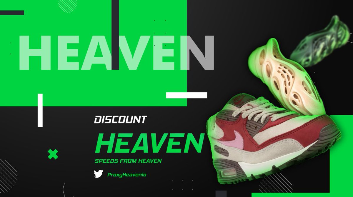 ProxyHeavenio's tweet image. Yeezy Foam Runner

⚡️ ISP Packs
proxyheaven.io/products/isp-dc

⚡️ Residential Packs
proxyheaven.io/residential

⚡️ G-Mail Packs
proxyheaven.io/collections/gm…

Giveaway 🎁
Win a NEW 1GB Resi 2.0 Pack
Follow, Like, Retweet &amp;amp; Tag a friend!