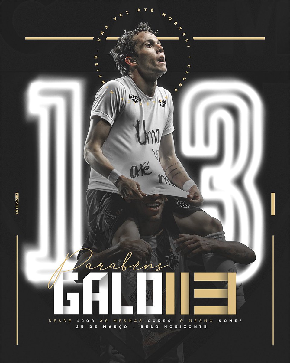 Hoje é o aniversário do amor da minha vida e in(felizmente) não tive tempo de fazer algo exclusivo e especial pra esse momento, mas pude contribuir para que outras pessoas fizessem. É como já disse aqui uma vez: o Galo acaba com minha vida, ao mesmo tempo em que me mantem vivo!