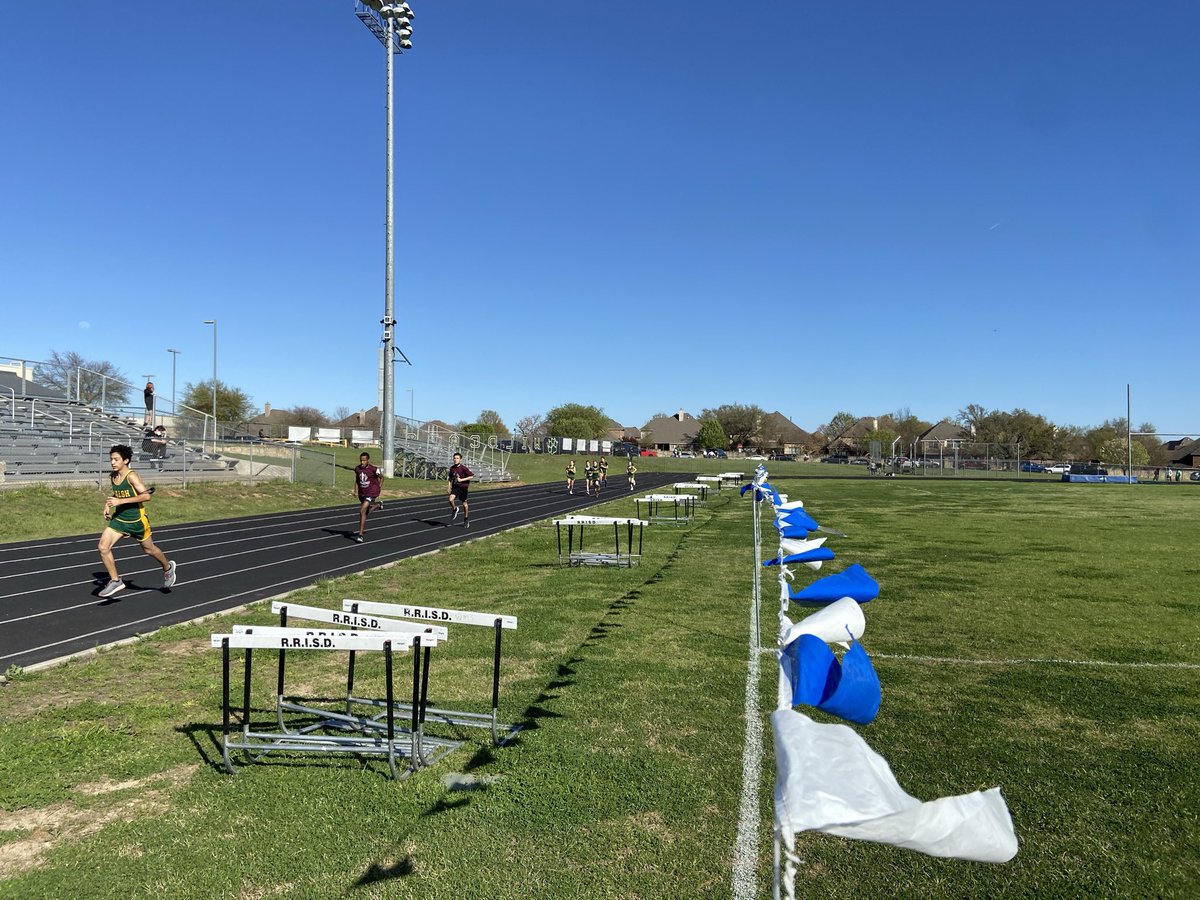 Tori_A_Sanders's tweet photo. MY GIRL!!! First in all three events, 800 meter run, 4x2 relay, and 300 meter hurdles. First track event ever! So proud! 🏃♀️💚💛 #WalshStrong https://t.co/SojwLomSY7